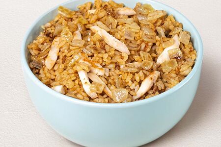 Wok Рис с цыпленком в китайском соусе