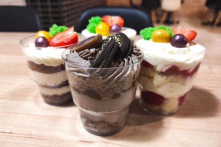 Десерт трайфл тирамису