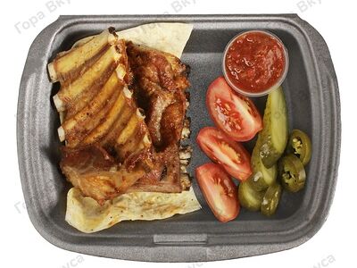 Ребра бараньи на углях (гарнир 1)