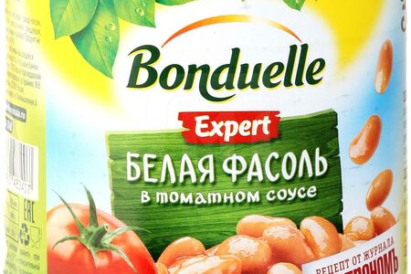 Bonduelle Фасоль Белая в томатном соке