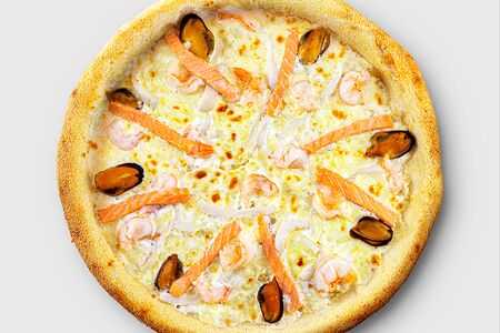 Пицца с морепродуктами