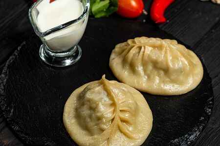 Манты жареные