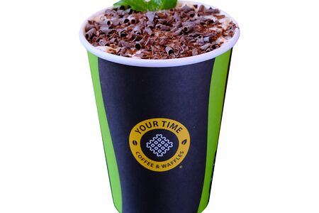 Шоколадно-мятный раф большой