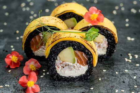 Блэк чеддер с лососем