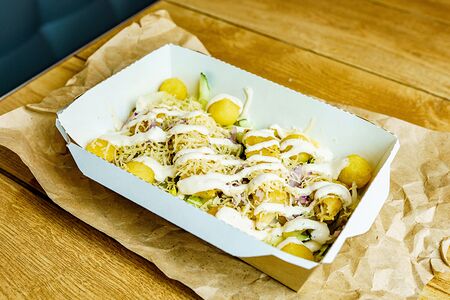 Салат Короче, с рыбой