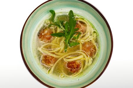 Лапша с фрикадельками