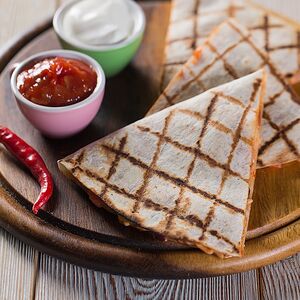 Кесадилья овощная