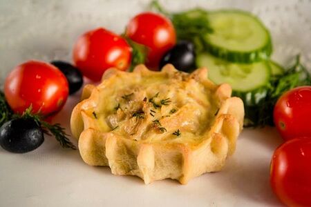 Перепечки с капустой 16 шт