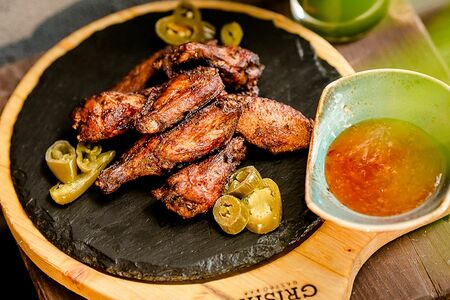 Крылья в маринаде Кимчи