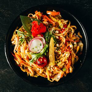 Wok с овощами