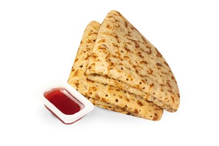 Блинчики с джемом