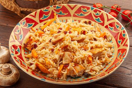 Плов из курицы по-грузински