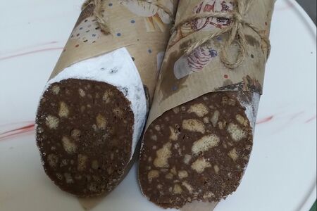 Салями шоколадное