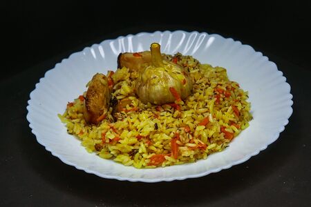 Плов по-узбекски с бараниной