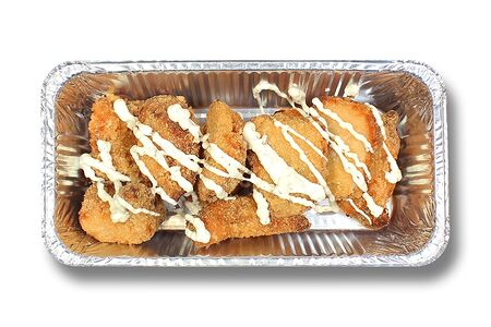 Курочка фри с чесночным соусом