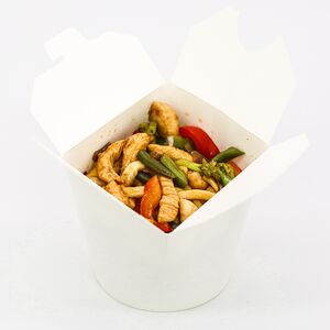 Вок с курицей