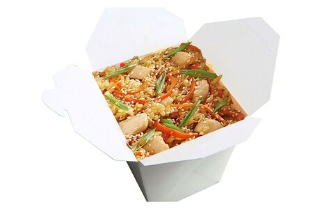 Рис с курицей