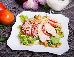 Цезарь с курицей