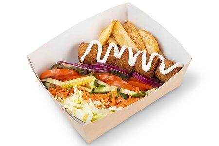 Шавербокс стандартный с фалафелем