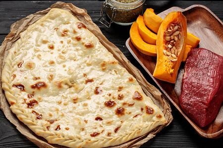 Тыква с бараниной