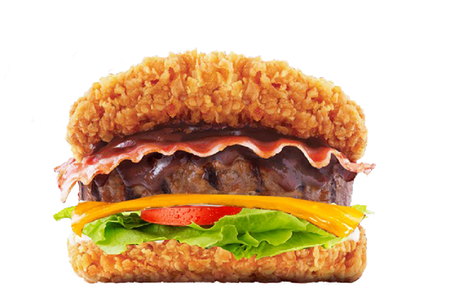 Бургер дабл Чикен-биф