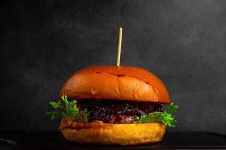 Бургер Карамельный