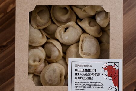 Домашние пельмени с говядиной