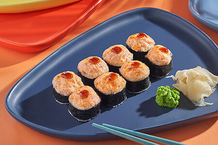 Ролл запеченный с мидиями