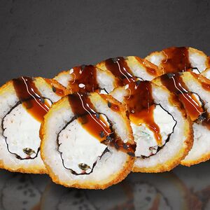 Жареный с угрем