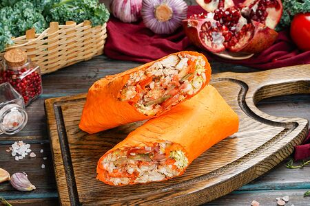 Шаурма куриная в сырном лаваше Xl