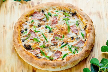 Бекон и грибы