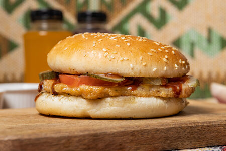 Тавык бургер