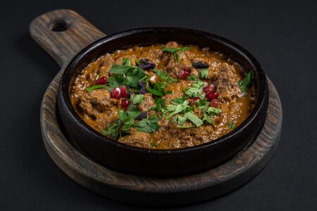 Харчо по-мегрельски с орехами