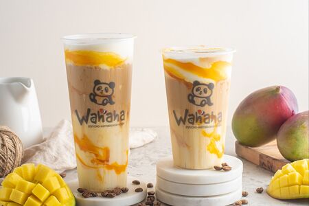 Латте Манго-имбирь