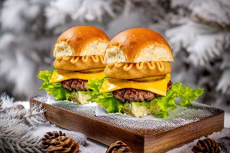 Слайдер Beef Дымок 2 шт