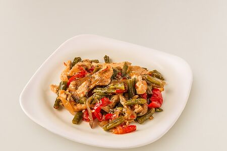 Индейка с овощами