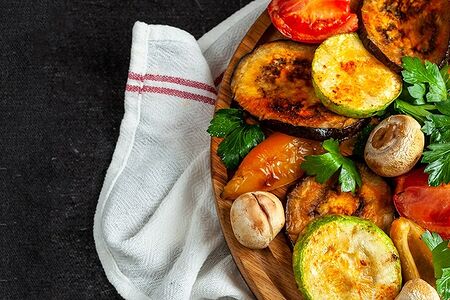 Овощи на мангале