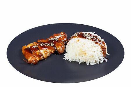 Курица терияки с рисом