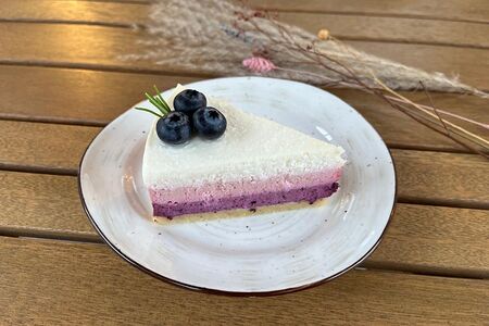 Творожный тортик без сахара