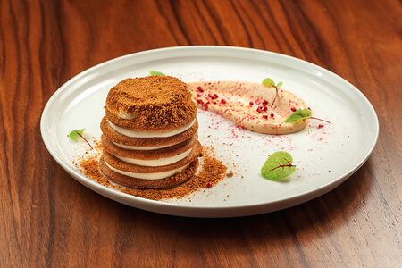 Медовик вареная сгущенка