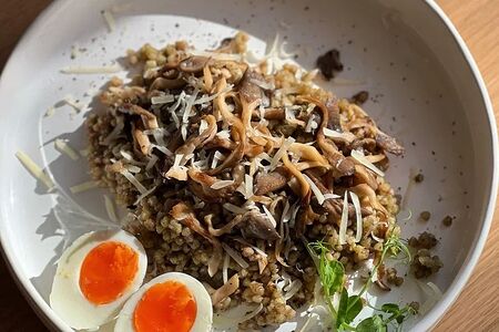 Гречотто с грибами