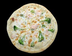 Пицца с лососем