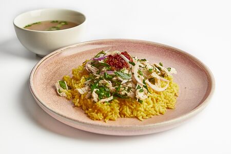 Рис с курицей Хойан