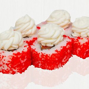 Сырный с лососем