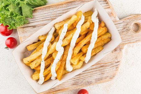 Картофель фри по-гречески