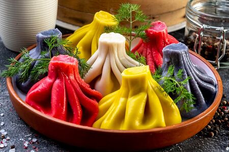 Хинкали с бараниной