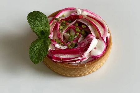 Тарт Сабле с ароматной вишнёвой начинкой