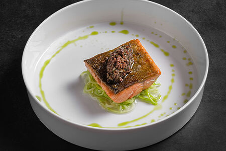 Нерка с цукини