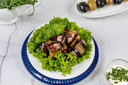 Баклажаны с орехами