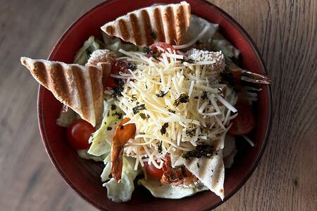 Цезарь с креветками